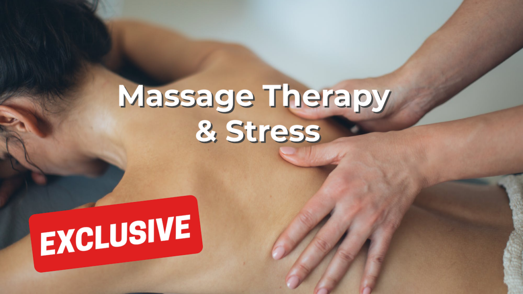 Massage Therapy Liability Insurance: Massage Therapy & Stress