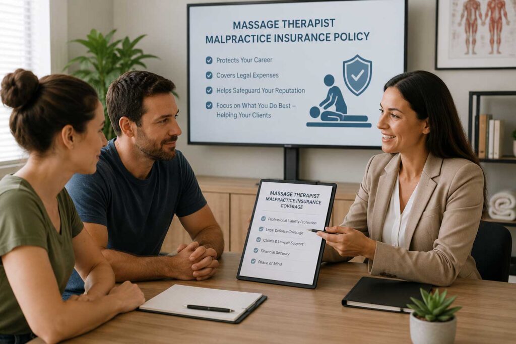 expert explains the massage therapist malpractice insurance policy