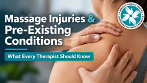 Massage therapist considerations for injuries involving pre-existing conditions
