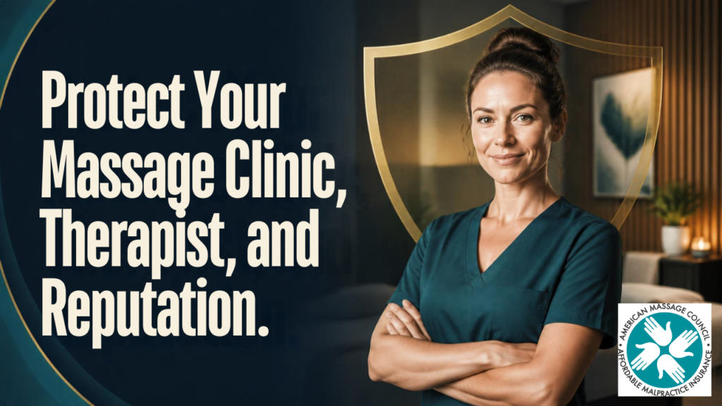Protect Your Massage Clinic, Therapists & Reputation